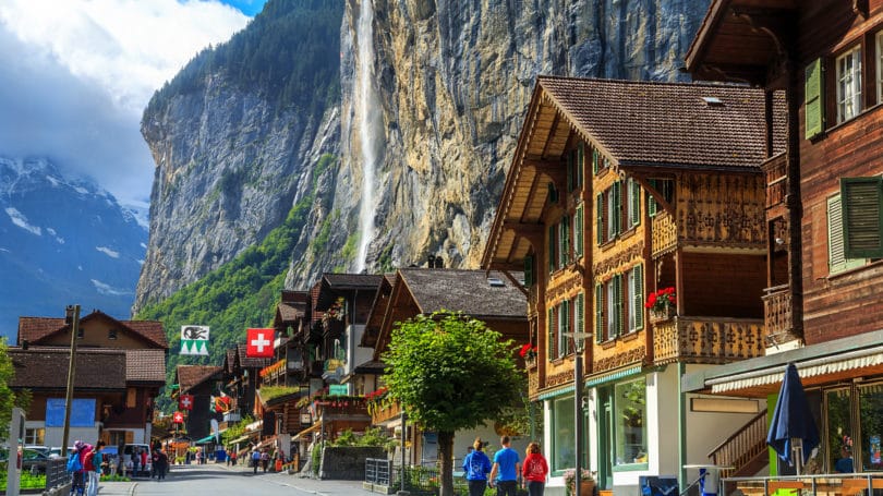 Lauterbrunnen valley, top places to visit in switzerland