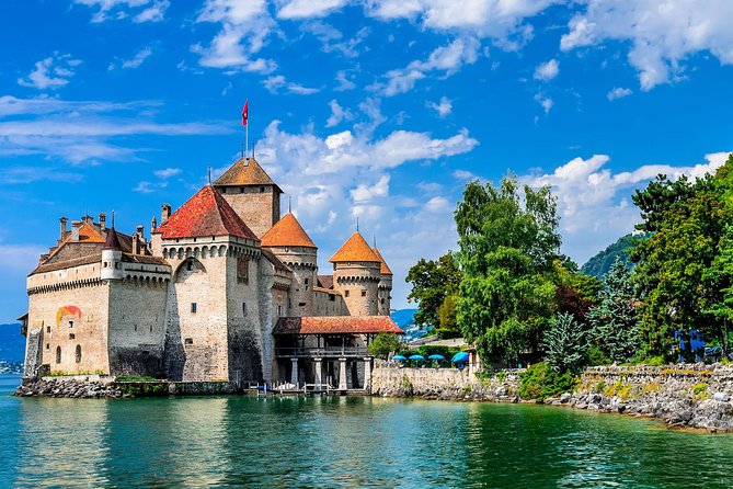 Montreux chateau de chillon, montreux Switzerland
