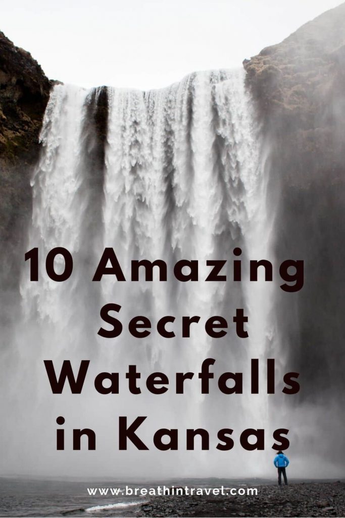 hidden waterfalls in Kansas