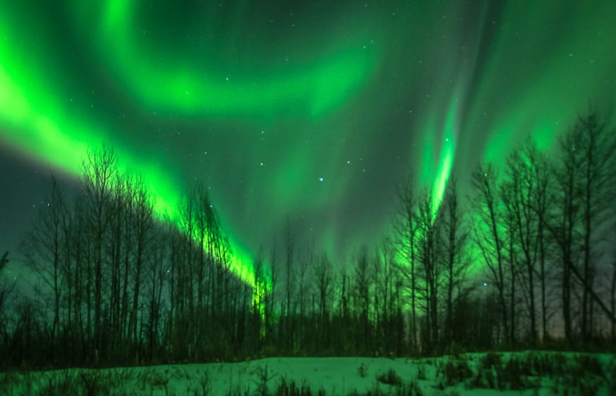 aurora boreal, canada northern lights