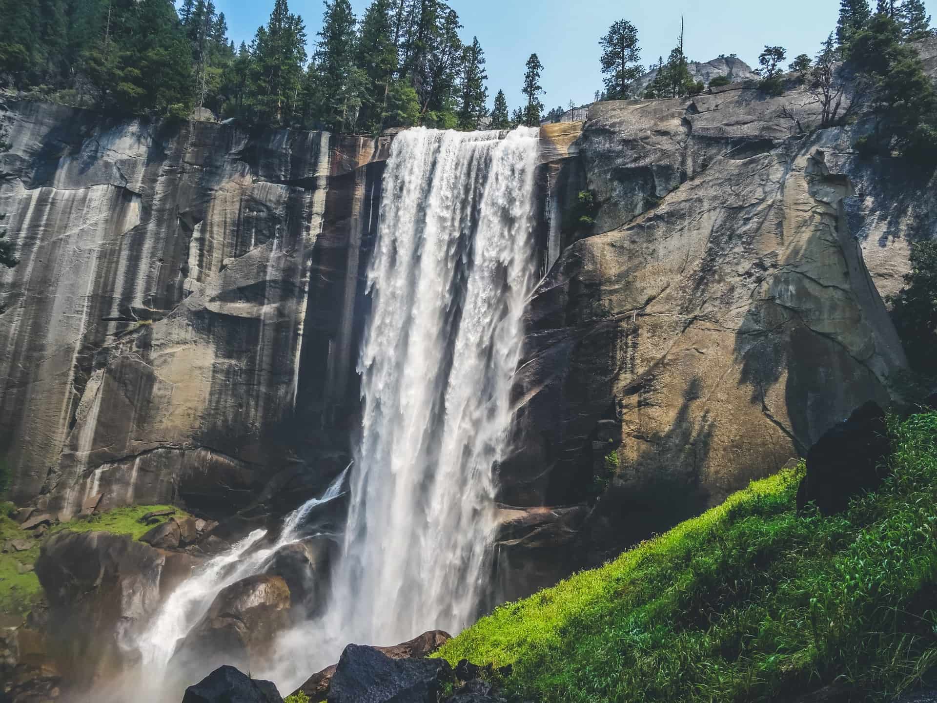 waterfall in ca, falls in california