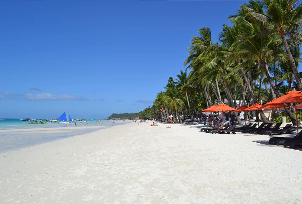 places to go in philippines, white beach